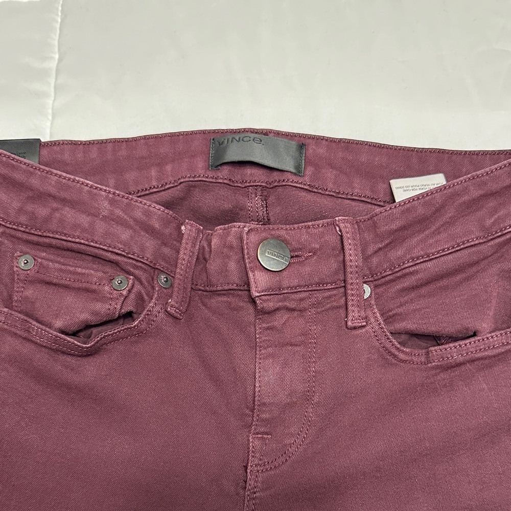 Vince Women's High Rise Plum Jeans